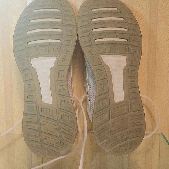 Adidas Cloud White Runfalcon Mesh Sneakers Size 5 - Picture 7 of 11